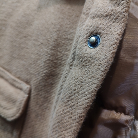 NWT Men's Sonoma Pea Coat, Size Medium, Snap Front Closure (j/c bin 2) - Picture 6 of 7